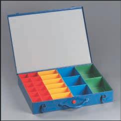 EuroPlus Insert & Set PS Insert bins for assortment boxes, open-top multi-purpose boxes & tote trays/carpenters trays as well as small parts cases Customised compartments for professional-grade small