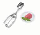 47247 47248 Oval Squeeze Dishers Size number clearly stamped on bowl sweep for easy identification Oval bowl shape provides variety for presentation of food Squeeze handle