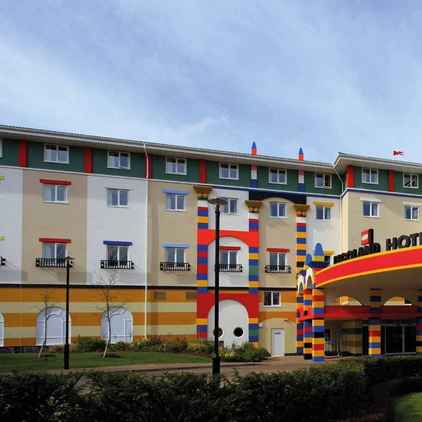 Tourism and Leisure LEGOLAND, Windsor Client: Merlin Entertainments Group Following extensive public consultation, planning permission was secured for a permanent 150 bed hotel within a major