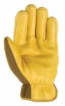 XX-LARGE 07239-0 ULTRA COMFORT 3211 Premium goldenrod grain deerskin leather palm with stretch spandex back Lightly padded