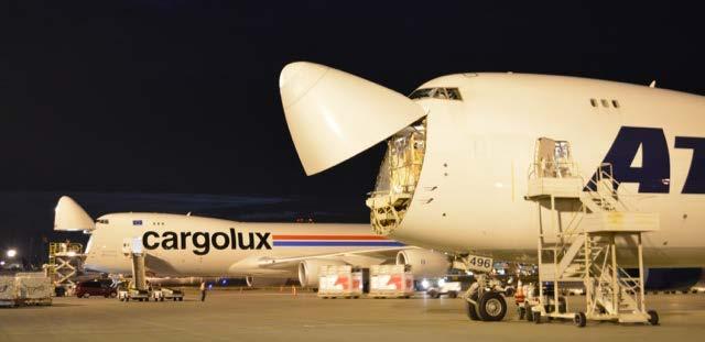 Air Cargo Cargolux added a 3