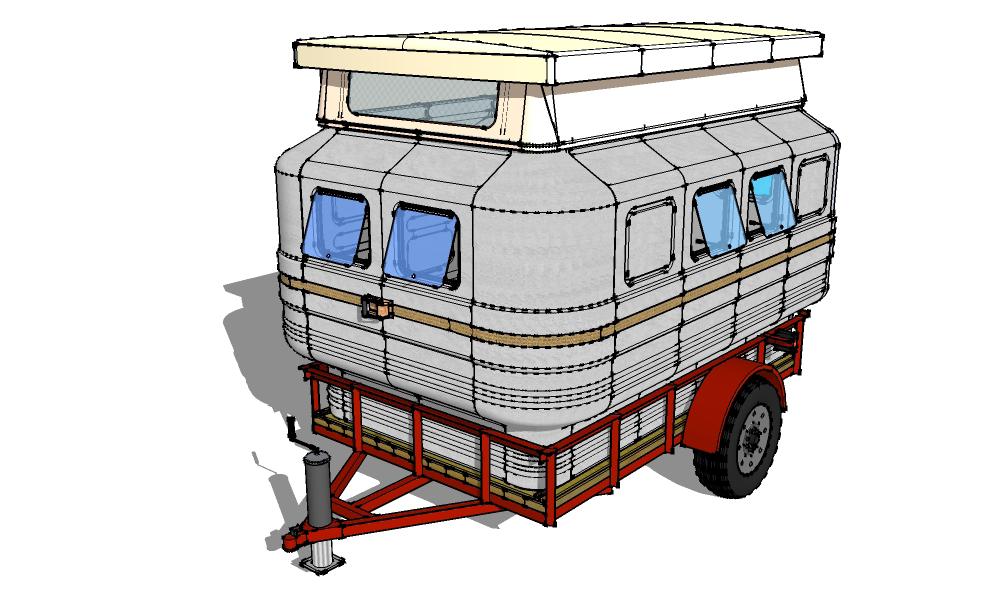 Introduction page 3 The TEAL CAMPER is a modular enclosure designed for utility trailers and may also be used in pickup beds.