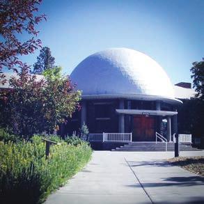 Most noted and recognized is that Lowell Observatory is home to the discovery of Pluto and the expanding universe. (In front of the Rotunda Museum by flower garden.