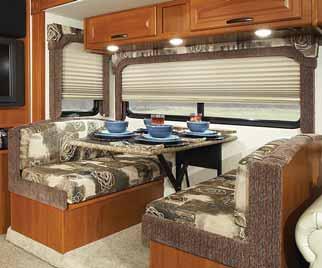 There s even wiggle room for your toes under the cabinets, thanks to handy toe kicks. into camping or tailgating, ATVs or jet skis, Terra LX is a perfect home base.