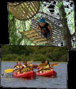 Special offers SPORTING DISCOVERY For any reservation of 3 days stay or more in Cottage or Mobil-home between 23/05 and 26/06 or 28/08 and 10/10, a «accrobranche*» course or a canoe stroll* offered!