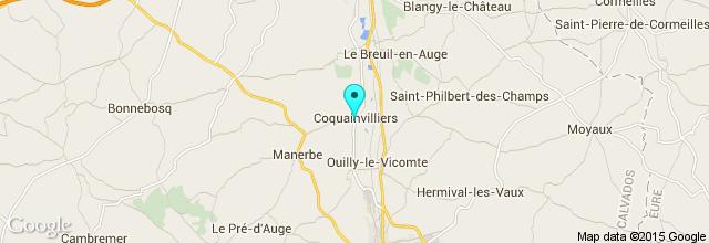 Coquainvilliers The town of Coquainvilliers is located in