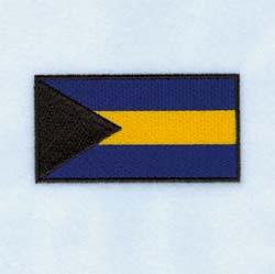 Anguilla Flag CD090909TA Stitches:14688 1 Navy Fill [m1243] 5 White Shield [m1001] 6 Blue Shield [m1166] 7 Orange Shield details [m1278] Antigua & Barbuda Flag CD090909TB Stitches:14163 1 Black Fill