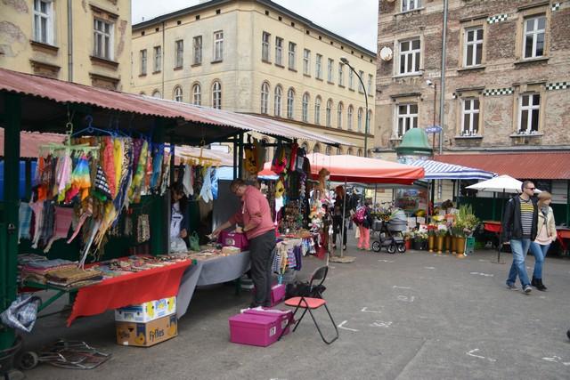 Some of the stalls In
