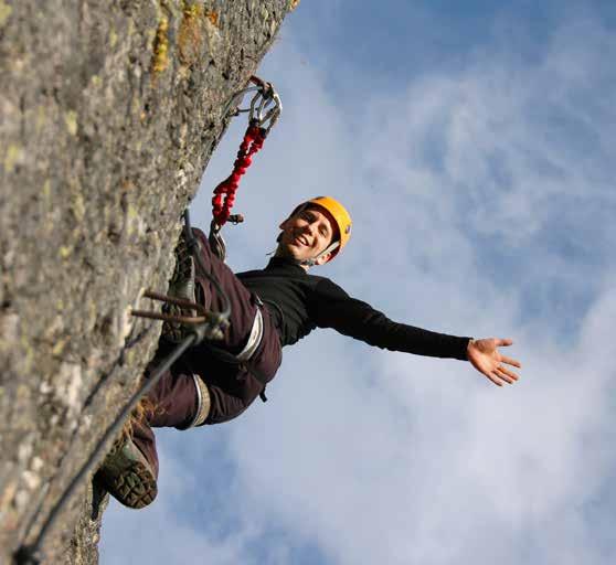 This adventure is a mix of climbing, abseiling, jumping and natural