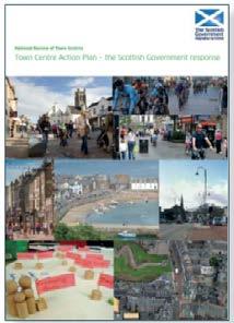 Policy links Designing Streets focus on place and movement of pedestrians (implementation of a shared space). http://www.gov.scot/resource/ doc/307126/0096540.