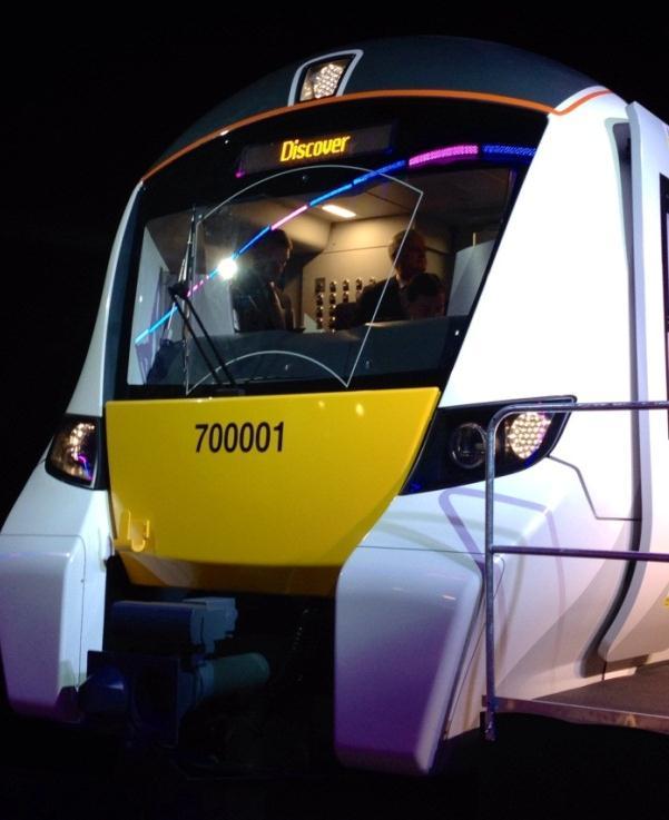 SD1 Strategic Argument 2.Strategic Fit FIGURE 45: NEW CLASS 700 THAMESLINK TRAIN Source: First Group Train services will be greatly improved with 1.