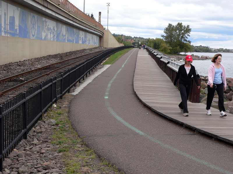Mobility Benefits Rails with trails create new opportunities to move safely and directly through an area.