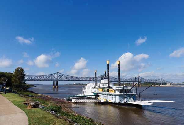 TREASURES OF THE MISSI SSI PPI R I V ER & THE GULF COA ST March 29 April 8, 2013 T RIP OVERV IEW Riverboat on the Mississippi River near Natchez For many visitors, the Deep South seems like another