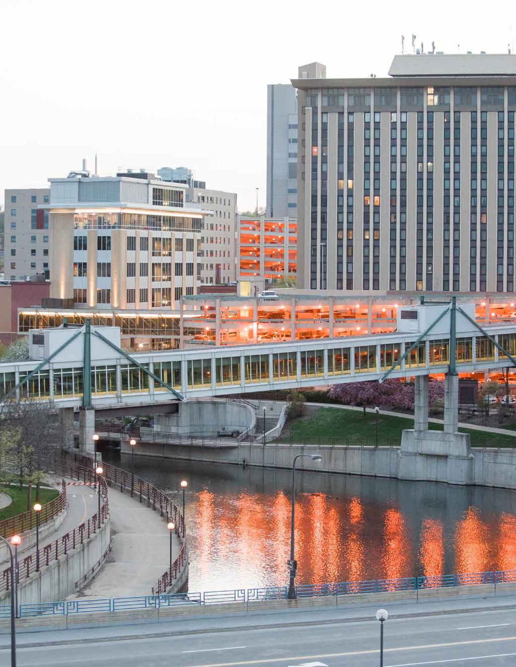 OUR MISSION The Rochester Convention & Visitors Bureau stimulates economic growth through visitor spending with aggressive sales, marketing, partnerships and destination development strategies while