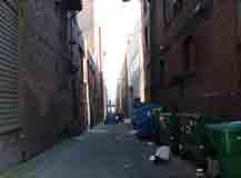 By seriously considering our alleys as potential for great public spaces within the