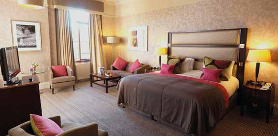 Accommodation The hotel has 53 spacious en-suite bedrooms, beautifully decorated with modern furnishings with many overlooking the hotel s pristine parkland and stunning Yorkshire countryside.