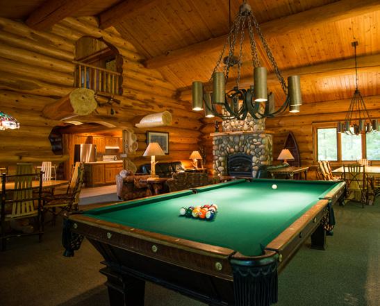 com Barothy Lodge is a 320 acre resort on the Pere Marquette River in the