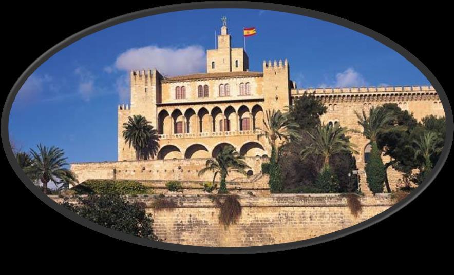 Royal Palace of Almudaina The Almudaina hosted the independent kingdom of Majorca during the reigns of Jaime II, Sancho I and Jaime III, until it passed, in times of Pedro IV, the Crown of Aragon.