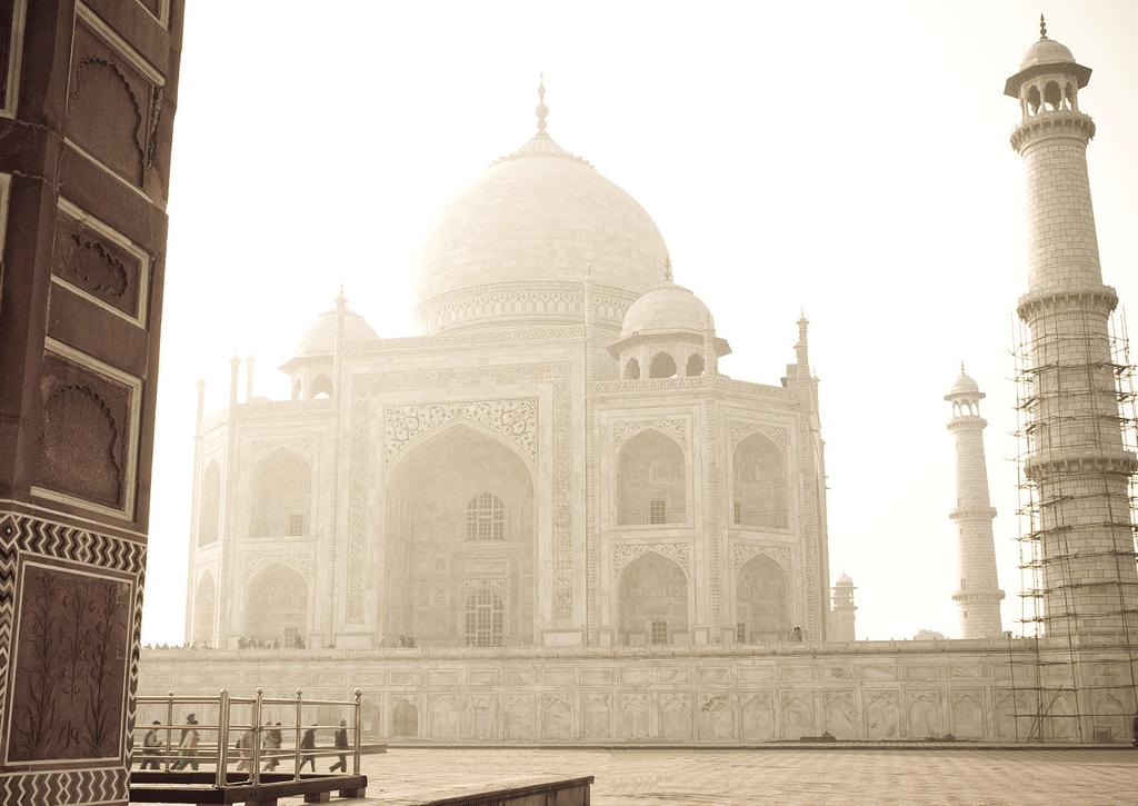 ACTIVITIES Explore the Indian capital Of New Delhi, through the eyes of young guides trained by Salaam Balak Trust, visit one of the most famous buildings in the world, the Taj Mahal, the epitome of