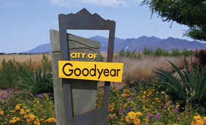 COMMUNITY ATTRIBUTES GOODYEAR, ARIZONA A young city with a go-getter attitude, always strives to be on the leading edge. has been proactive in its pursuit of industry and amenities.