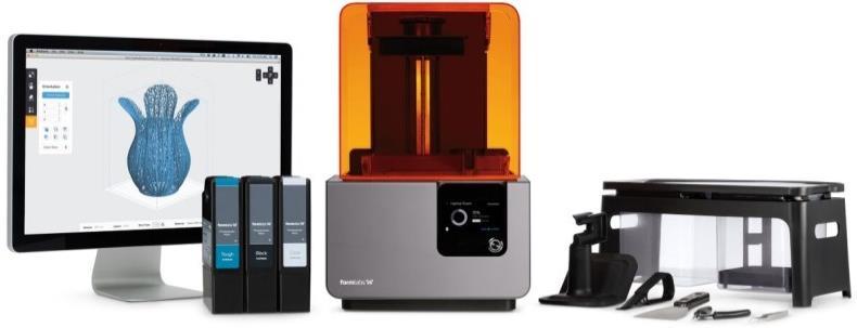Project Examples 3D Printing success story: Formlabs (Berlin) founded 2011 by team 1 First contact Sept 2014 Desktop 3D Printers of engineers and designers from MIT Media Lab and Center for Bits and