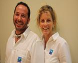 Melissa and Francesco Candiani are your hosts and welcome you aboard