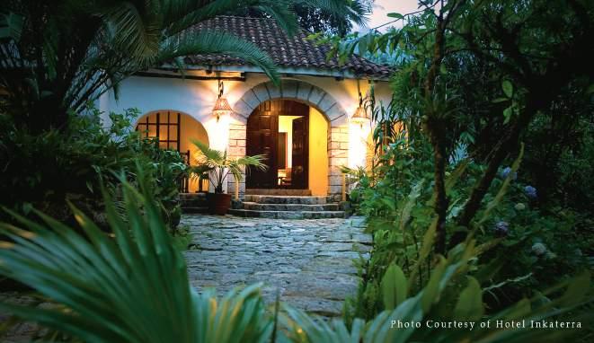 Luxurious! Inkaterra's Machu Picchu lodge, nestled in the cloud forest below the Incan ruins, is a welcoming, sustainability-focused hotel a short bus ride from the famed archaeological site.