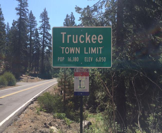 TRUCKEE The signage project in Truckee, spearheaded