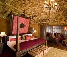 LUXURY LODGES Luxury lodges are the ultimate in terms of location, service and accommodations.
