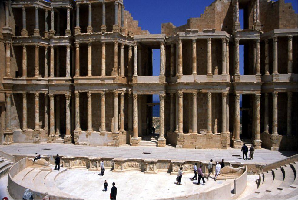 Sabratha roaming militias, drug smuggling, arms and fluid borders. When I am talking about tourism now I am only talking about the north Tripolitania. I think the future of tourism in Libya is bright.