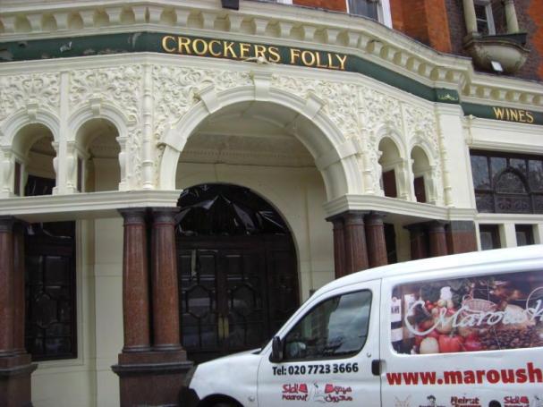 A Grade II listed building Frank Crocker built the Crown Hotel in anticipation of