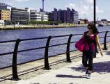 city with a thriving business community as evidenced by the renowned IFSC.