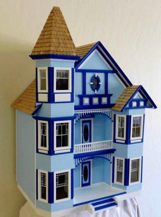 Victorian Painted Lady Dollhouse This is a dollhouse kit. The supplier is Real Good Toys out of Vermont. The dollhouse is called the Victorian Painted Lady.