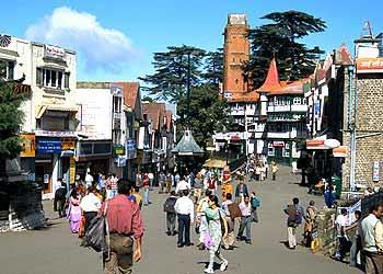 IMPORTANT PLACES Mall Road The Mall: The Mall is the main shopping centre of Shimla.