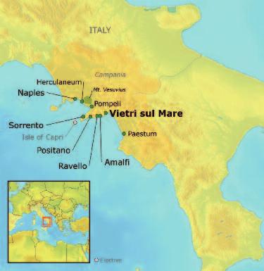 > See the ruins of Paestum, a great city in Magna Graecia, the region in southern Italy colonized by the Greeks. > Explore, and taste the pleasures of authentic Neapolitan pizza.