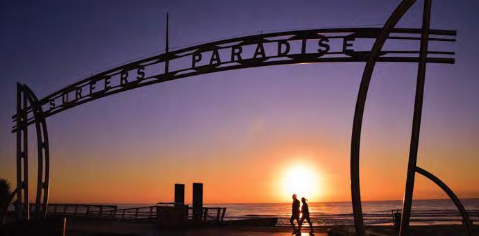 6 7 8 Surfers Paradise Retail, Dining & Entertainment Precinct Gold Coast Cultural Precinct (11 mins) Broadbeach Retail & Dining Precinct 16 17 18 19 Metricon Stadium (14 mins) SkyPoint Observation