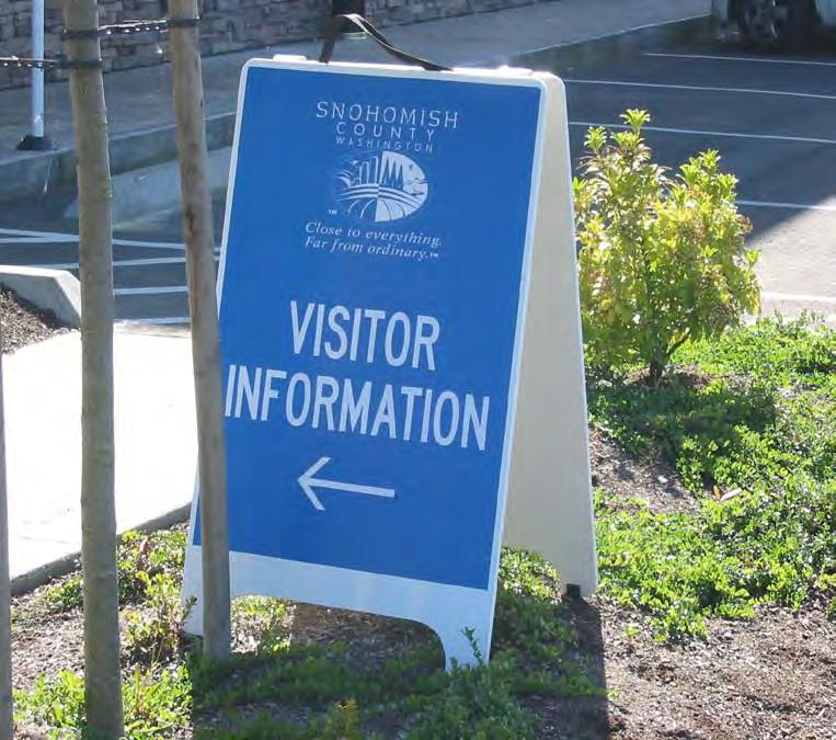 Visitor Services Visitor snapshot: - 48% from more than 50 miles away - 10% from other WA counties -