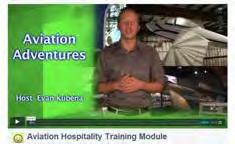 Industry Education Created two of six planned video training segments: Aviation Attractions - https://vimeo.