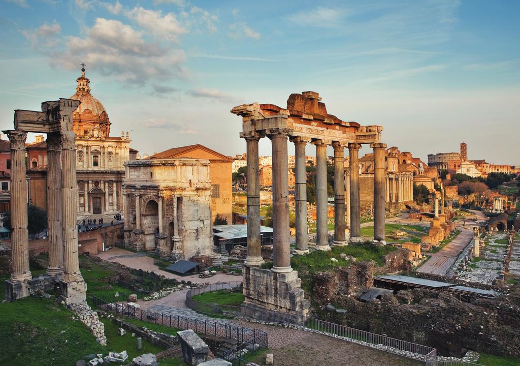 Rome s Forum dates to the 7th century bce. Day 7: Rome Today we visit the Vatican for a tour of St. Peter s Square and Basilica, and the Sistine Chapel in the Vatican Museums.