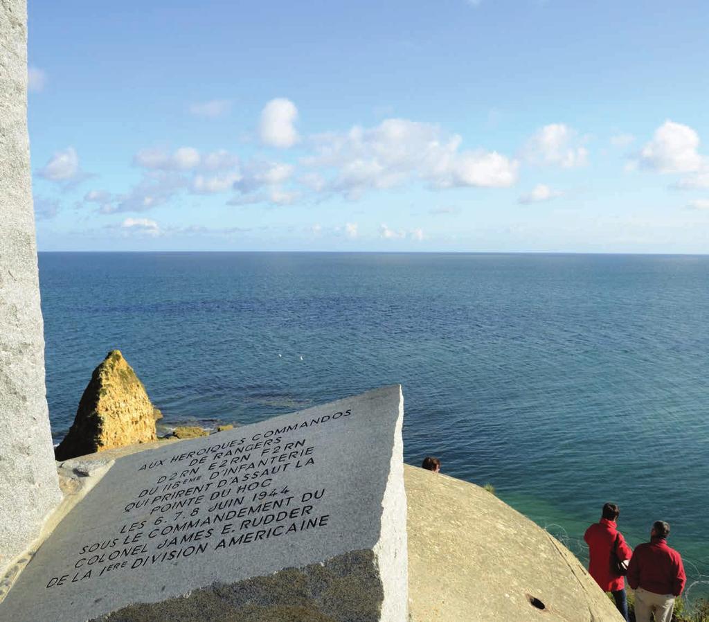 ITINERARY DAY 5: OMAHA BEACH / POINTE-DU-HOC Tours along Omaha Beach begin after breakfast with visits to St.