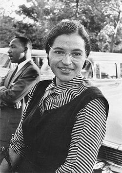 Rosa Parks Rosa Parks was an ordinary American citizen who made extraordinary history on December 1, 1955, by refusing to give up her seat on a bus to a white man.