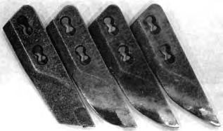 Knife Tip to Frame Bottom (Flexi-coil Shank) APPENDIX I Vern Seed Boot and Banding Knife Dutch Industries Ltd. 705-1st Avenue Regina, Saskatchewan S4N 4M4 4.6 in (117 mm) 10.