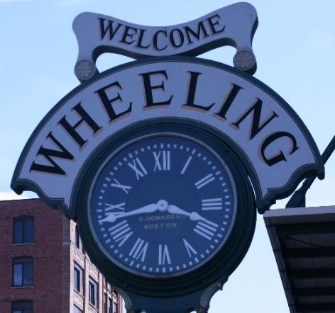 Wheeling is the foremost city in the northern panhandle of West Virginia and Upper Ohio Valley, and sits along major thoroughfares including Ohio River, historic U.S.