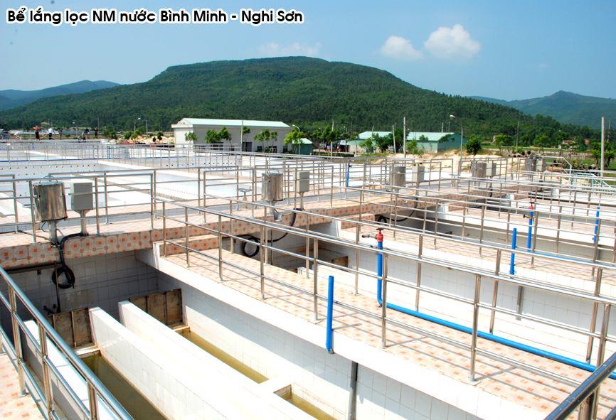 Projects were invested in Thanh Hoa Province Binh Minh Water