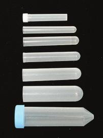 Vials 7mL Polypropylene, 13mm x 82mm (1000/kit) 7mL Polypropylene, 13mm x 82mm (250/kit) (Flat bottom with cap) 8mL Polypropylene, 13mm x 100mm