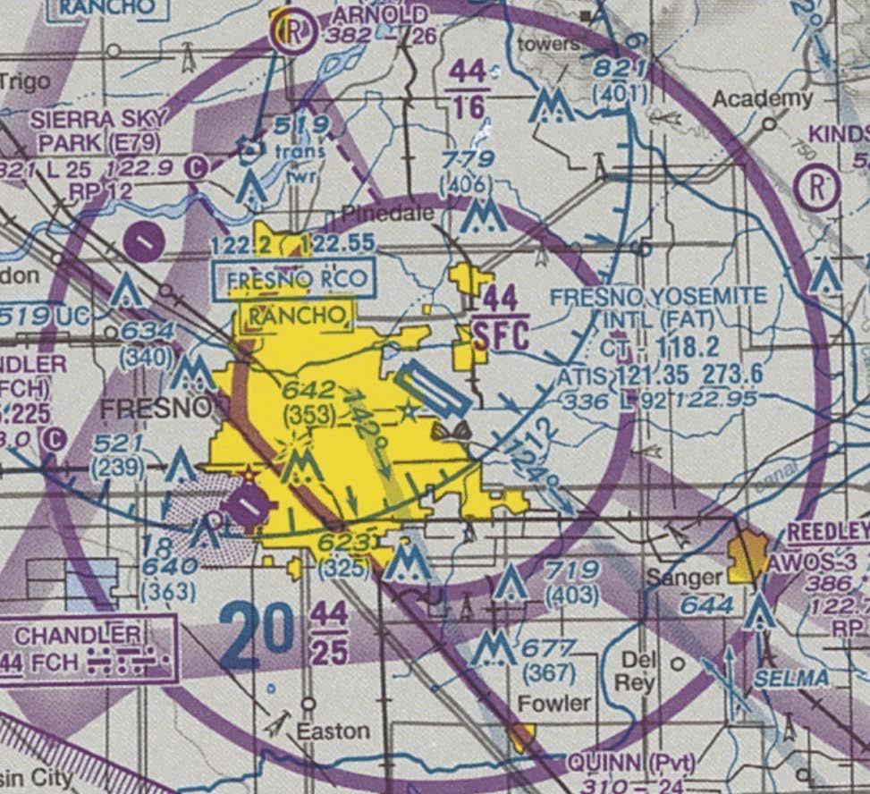 RADAR PATTERN 2,000 MSL 4,000 MSL Fresno Fighter Traffic Pattern The overhead is where the Fighters approach the runway at 2,300 MSL about 5 miles from the approach end, then while over the runway,