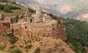 Depart Goris for Karabagh. Enter the town of Shushi. Visit the beautiful Surb Amenaprkitch Ghazanchetsots Church (19 th century) and the monument of the Liberation of Shushi - Tank.