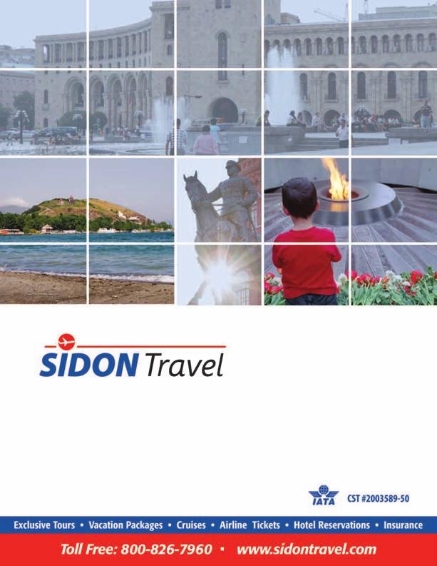 Sidon Travel welcomes you to explore the beautiful and historic destinations Armenia & Russia have to offer.