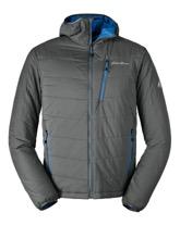 Eddie Bauer Cloud Layer Pro 1/4 Zip Warm layer - A polarguard or fleece jacket. Warmer than your expedition weight top, but not as extreme as your big puffy jacket. Full zip is recommended.