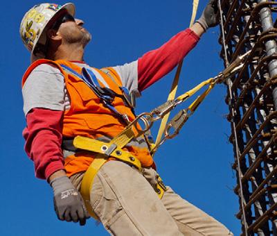 Leg straps are available with convenient pass through buckles, or tongue buckles, ideal when multiple workers use the same harness.